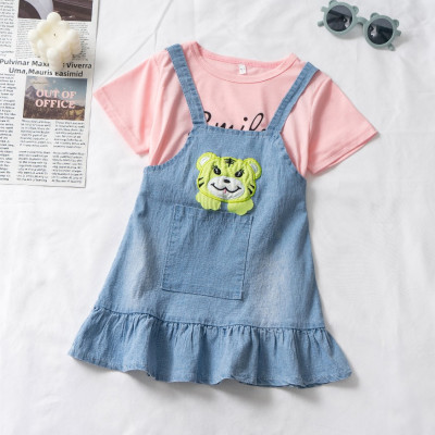 dress cutie tiger baby pocket (170105) dress anak perempuan